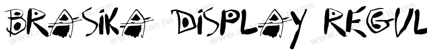 Brasika Display Regula字体转换
